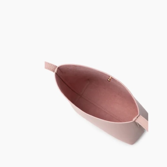 SAMARA Medium Vegan Leather Shoulder Crossbody Bag Peony Pink New W/O Tags - Picture 3 of 11